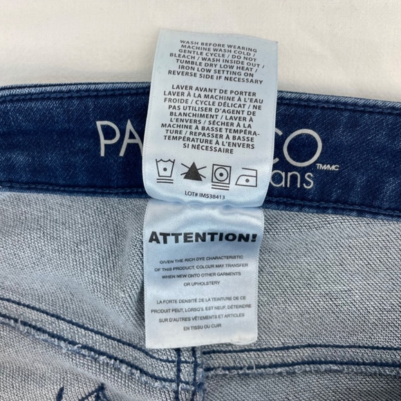 Parasuco Jeans Stretch Skinny Blue Wash Women’s Size 8 - Picture 4 of 12